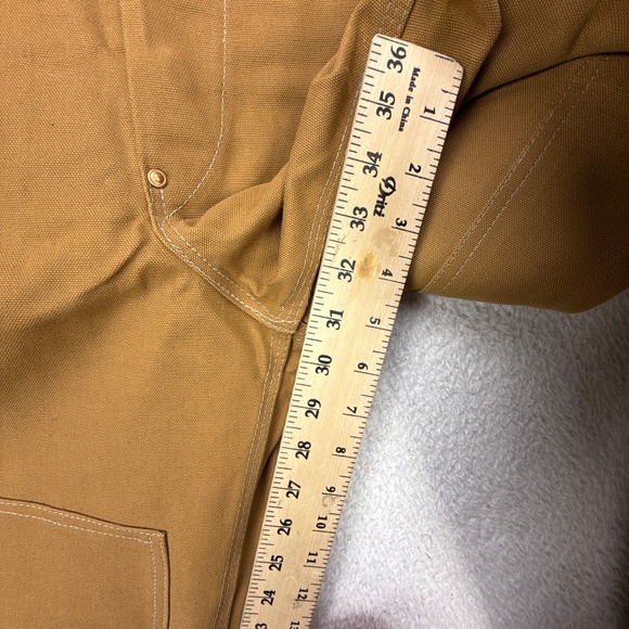 Vintage Carhartt R01 Brown Duck Canvas Bib Overalls 24x32 Mens Workwear